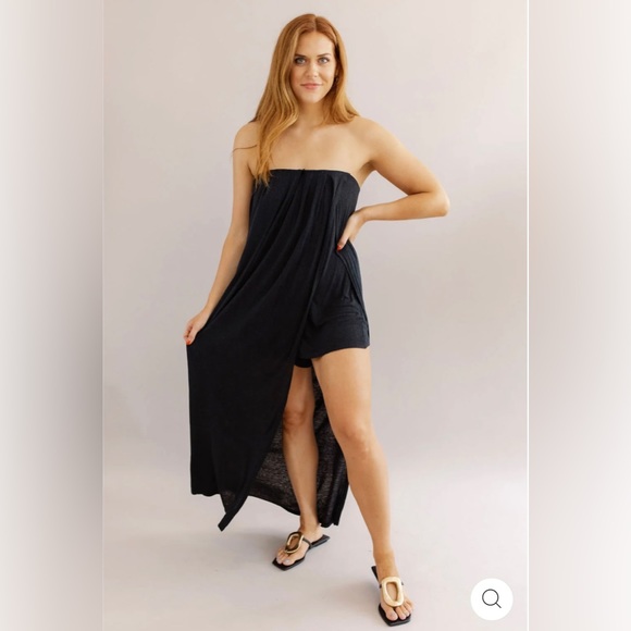 NWT. $148R  Free People Summer Fling Solid Romper Size Large - Picture 5 of 13